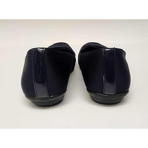 Mootsies Tootsies Modellie Casual Navy Blue Textile Upper Flat Shoes Size 8M - Picture 8 of 14